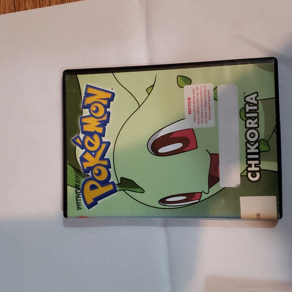 Pokemon Chikorita DVD